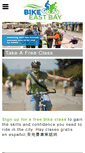 Mobile Screenshot of bikeeastbay.org